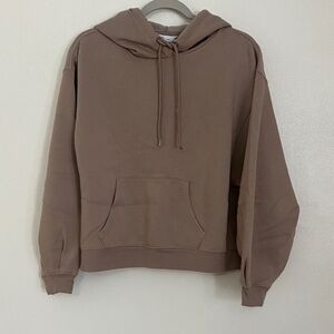 DSG Women's Brown Hoodie Sweater